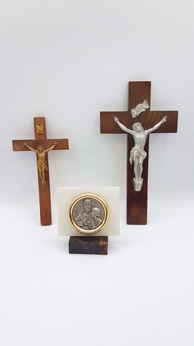 Lot crucifix croix jésus - 2,