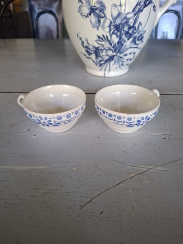 Tasses sarreguemines vintage - sarreguemines,