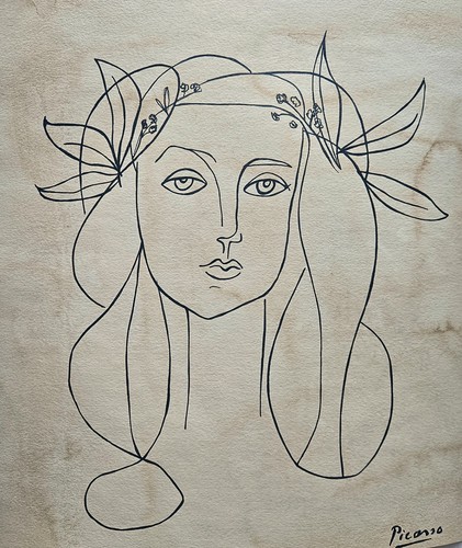 Tableau ancien signé - , picasso