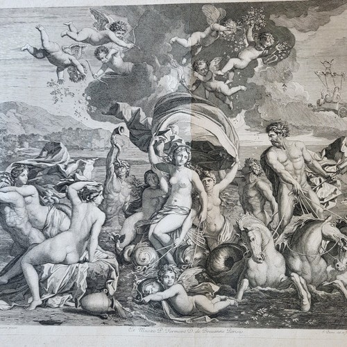 Nicolas poussin triomphe de - nicolas,