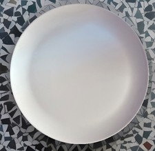 IKEA All White 17209 Chop Plate/Large Buffet  12.5”Turkey 