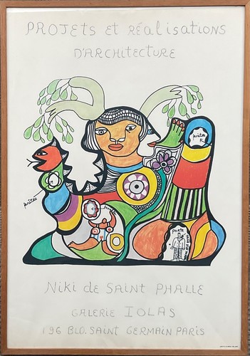 Niki saint phalle affiche - de,