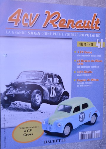Fascicule 4cv renault la - 4cv,
