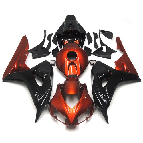 Orange black abs fairing kit - orange,