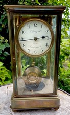 RARE Pendule Horloge Électrique L.Leroy Bardon Clichy Clock