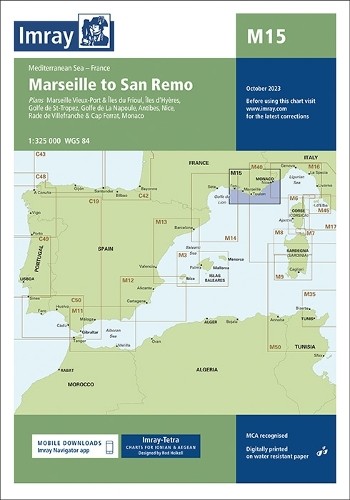 Imray series m15 marseille - m15,