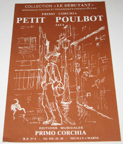 Partition vintage sheet - , music