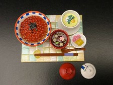Re-Ment Vintage Japanese Meal Set Sushi Chopsticks dollhouse miniature Megahouse