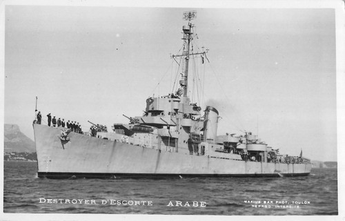 Destroyer escorte arabe - destroyer,