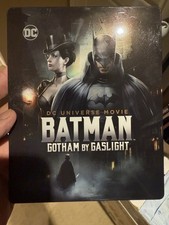 batman gotham by gaslight blu ray Steelbook. Preowned. Region A. No Digital Copy