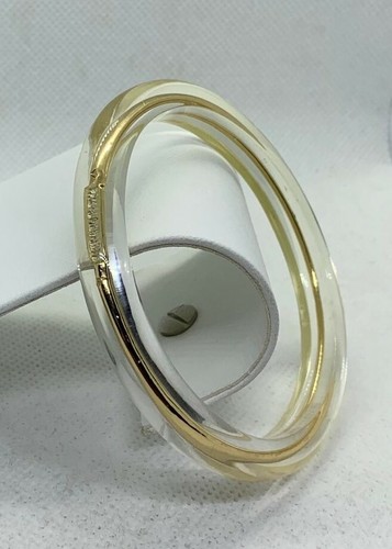 Bracelet jonc jaune 18k - jonc,