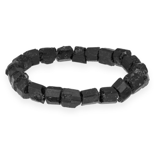 Tourmaline noire bracelet - noire, en