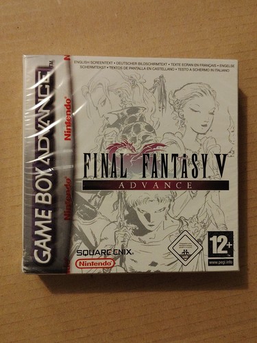 Game boy advance final fantasy - game,