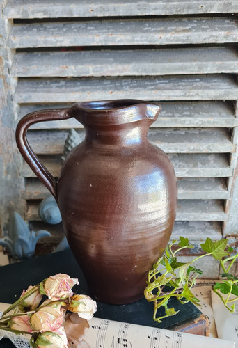 Ancien pichet pot gres - ,