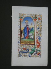 Image pieuse enluminures