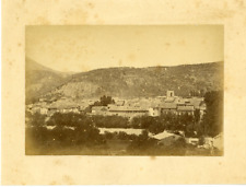 France, Buis, Les Baronnies Vintage Albumen Print.  Albumen Print 11x16 