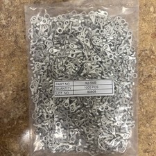 Ring Terminal, 16-14AWG, #10 Stud Size, Non Insulated, Brazed Seam, (1000PK NEW)