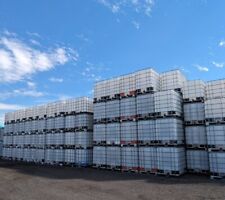 (1X) - 275 Gallon | NON FOOD GRADE IBC | Liquid Storage Tote Tank Potable Water