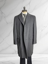 Manteau Vintage Gris Droits en