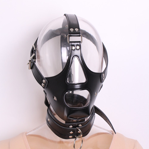 Pvc cuir tête - tête, hood
