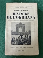 L'OKHRANA POLICE SECRETE DES