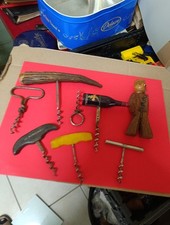 Lot De 8 Ancien Tire-Bouchon Ouvre Bouteille