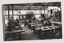 VIERZON (18) VOCATIONAL SCHOOL. Animated CARPENTRY WORKSHOP early 1950s