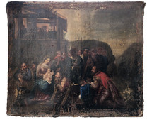 TABLEAU huile sur toile