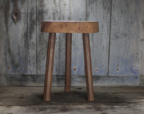 Vintage stool wooden - vintage, stool,