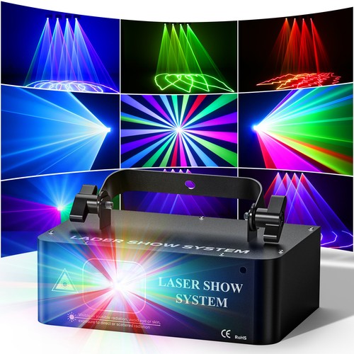 Lumières scène laser rvb - de,