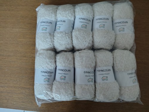 Lot pelotes pingo - 10, frizzy