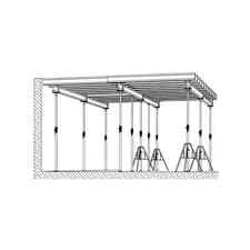 Coffrage de plafond 50 m²