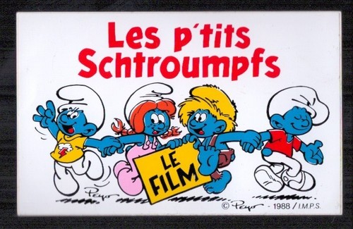 Peyo autocollant petits - peyo,