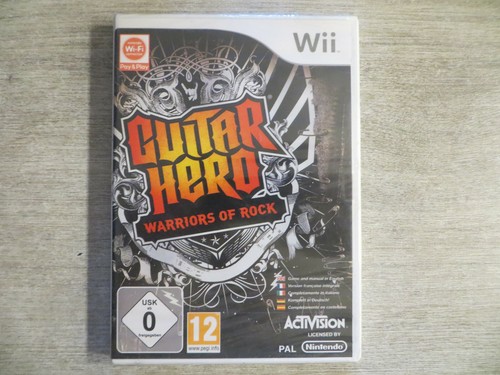 Jeu wii guitar hero - guitar, warriors