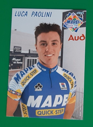 Cyclisme carte cycliste luca - cyclisme,