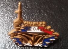 Pin's Porte Avion (Rare) Charles De Gaule Marine Nationale Arthus Bertrand (389)