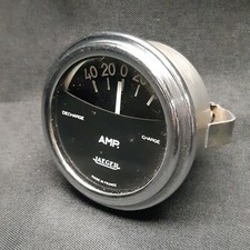 Ancien manomètre Jaeger indicateur de charge décharge batterie voiture tracteur