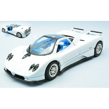 PAGANI ZONDA C12 2003 WHITE 1:18 Motormax Auto Stradali Nouveau modèle
