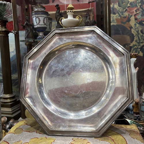 Christofle ancien grand plat - christofle,