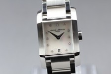 [ Papier ] Montre à quartz Baume & Mercier Diamant M0A08573 3910810 22 mm du ...