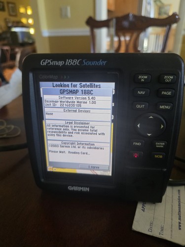 Garmin gpsmap 188c - garmin, sounder