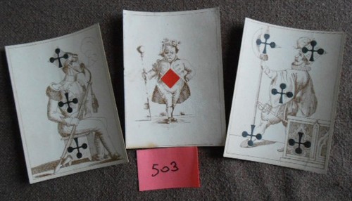 Ancien jeu de cartes - ,