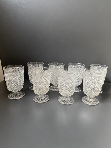 Lot gobelets en - de, cristal