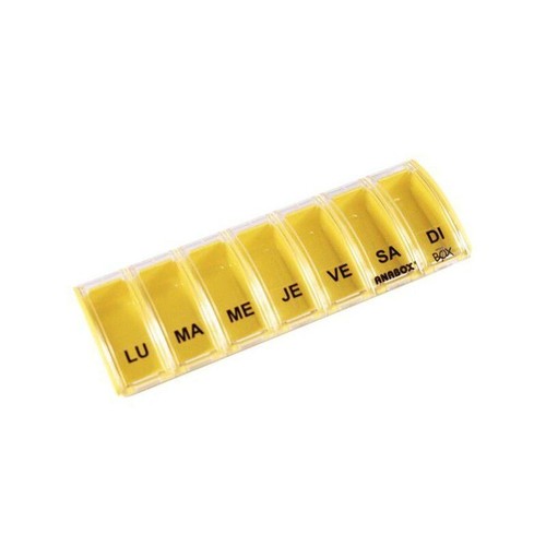 Pilulier semainier anabox - pilulier,