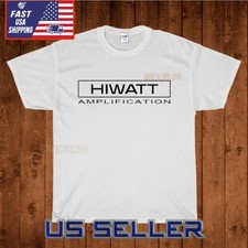 NEW SHIRT HIWATT AMPLIFIERS LOGO T-SHIRT UNISEX FUNNY AMERICAN USA SIZE S-5XL