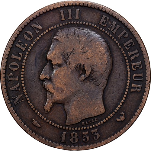 France jeton napoléon - france,, iii