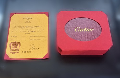Size cartier love 18k rose - 17,