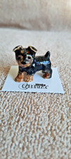 LITTLE CRITTERZ Dog Yorkshire Terrier "Smoky" Miniature Figurine New LC805