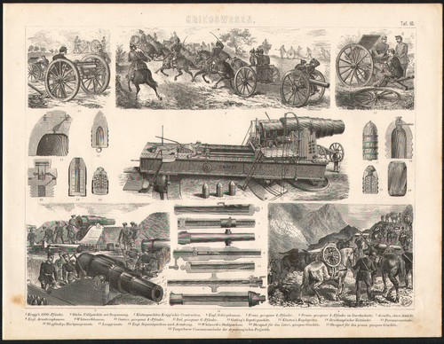 1875 gravure guerre - 1875, armes