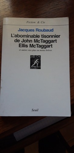 Jacques roubaud l abominable - jacques, l'abominable